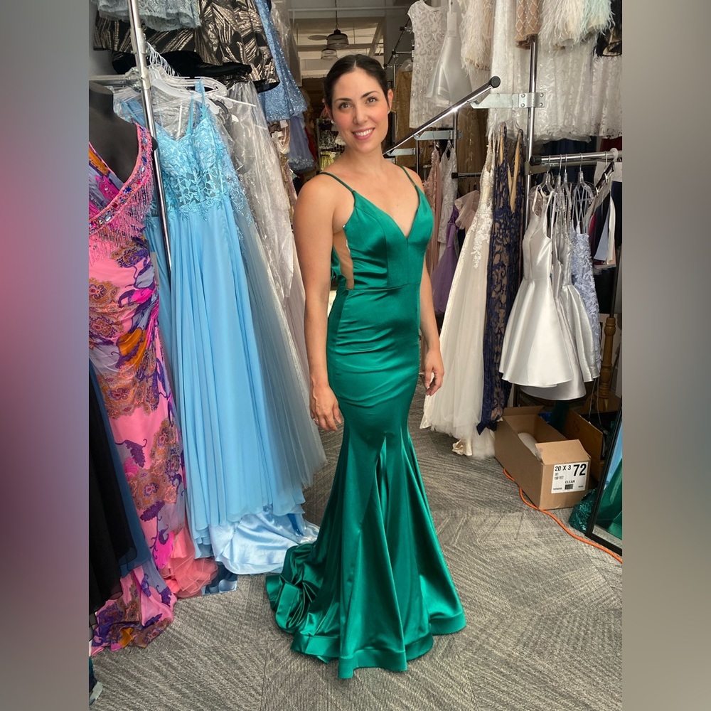 Green Dress Formal Gown